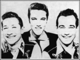 Promotion-Foto der 'Blue Moon Boys'