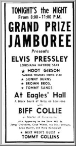 Plakat zur Veranstaltung vom 19.3.1955