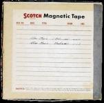 Das k&uuml;rzlich wieder entdeckte Session-Tape von 'Blue Moon'