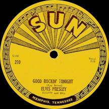 Das Sun-Label der zweiten Elvis-Platte