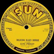 Das Sun-Label der dritten Elvis-Platte